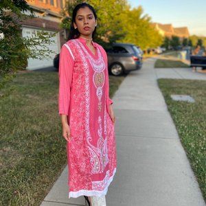 Tea Pink Shalwar Kameez
